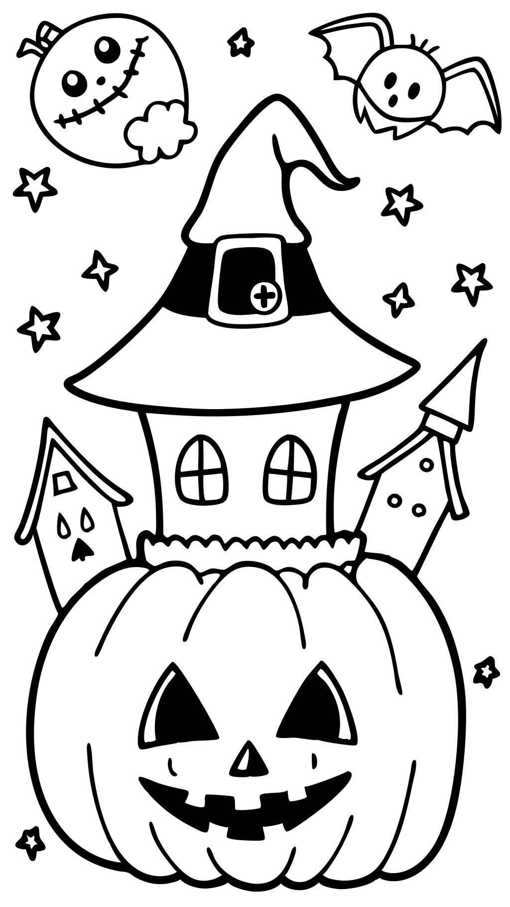 coloriages gratuitement Halloween